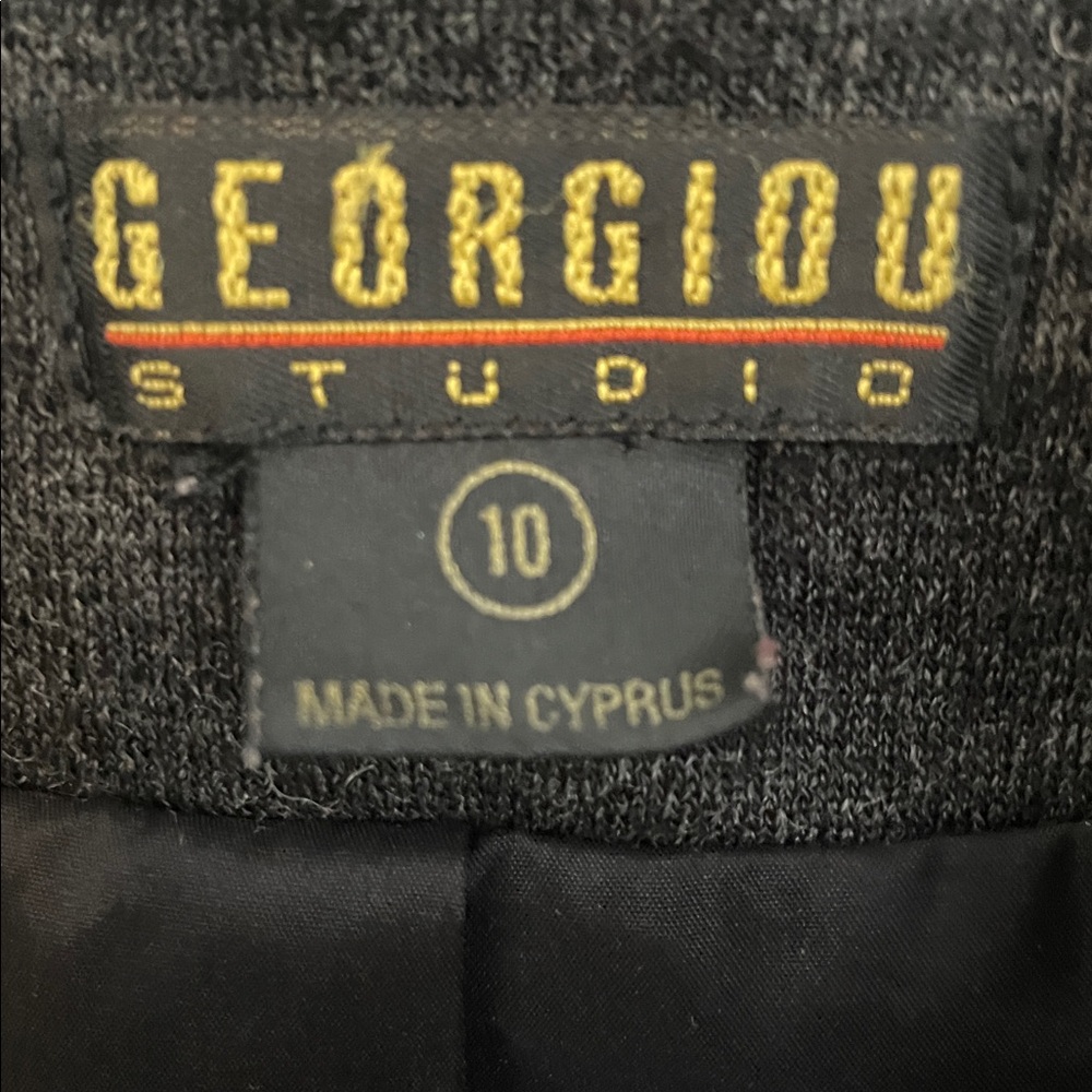 Georgiou Studio Vintage Wool Coat - Picture 5 of 5